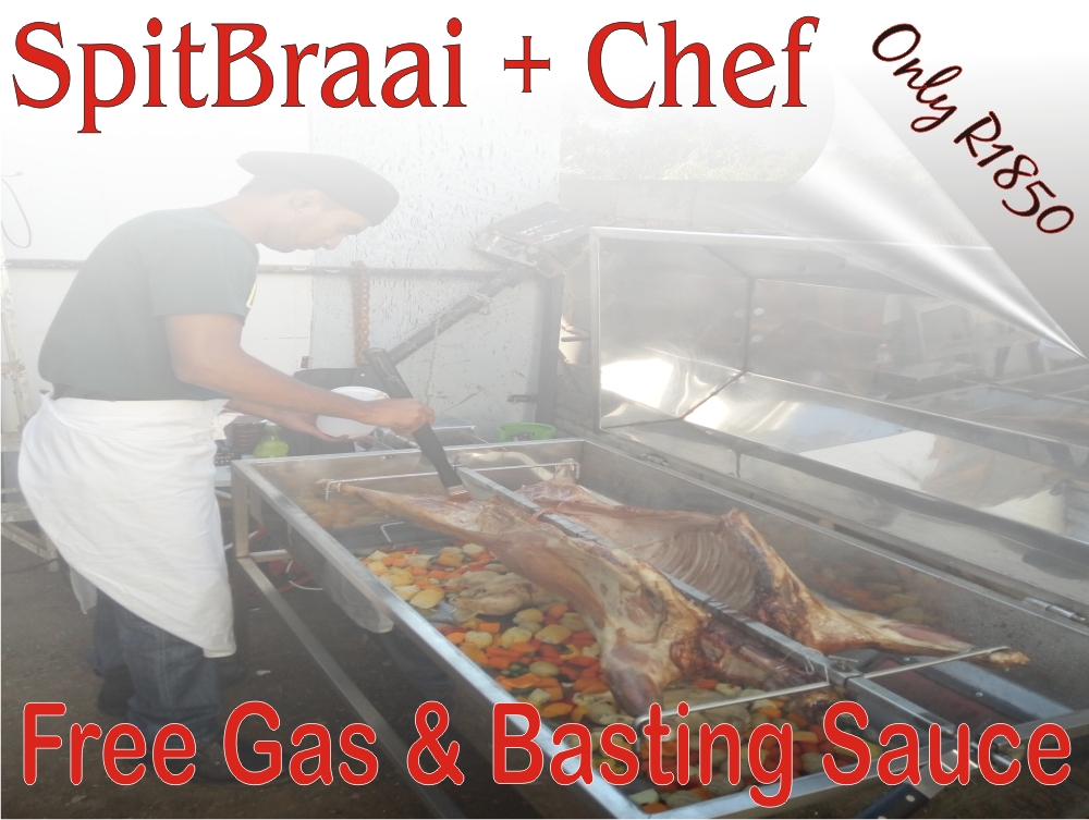 SpitBraai Catering &Spit braai machine Hire Durban Kwazulu Natal